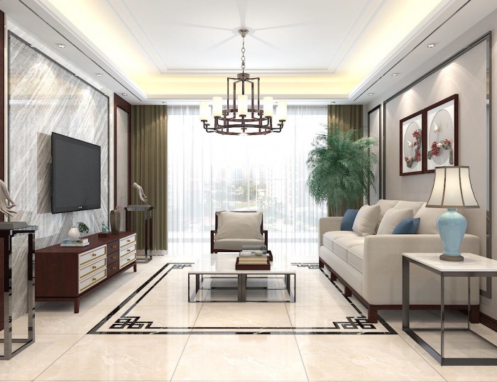 鲁信长春99㎡新中式