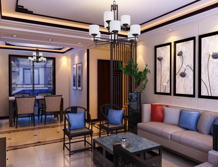 中海御城107㎡新中式