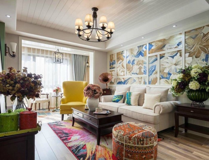 清逸园93㎡美式