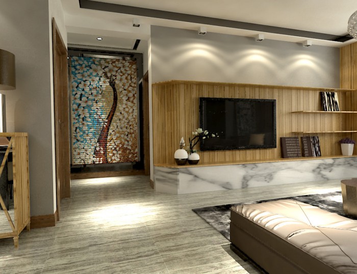 烟台装修案例—翡翠明珠装修效果图