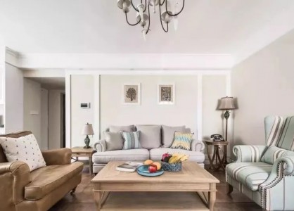 107㎡美式装修风格 知性和优雅美的刚刚好