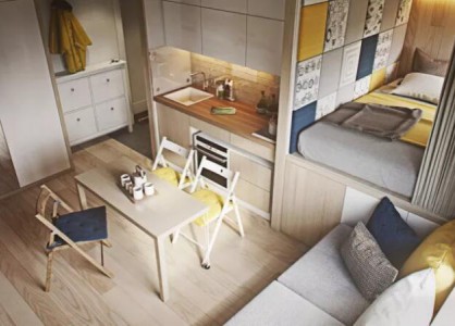 25平米的超小户型，麻雀虽小，五脏俱全