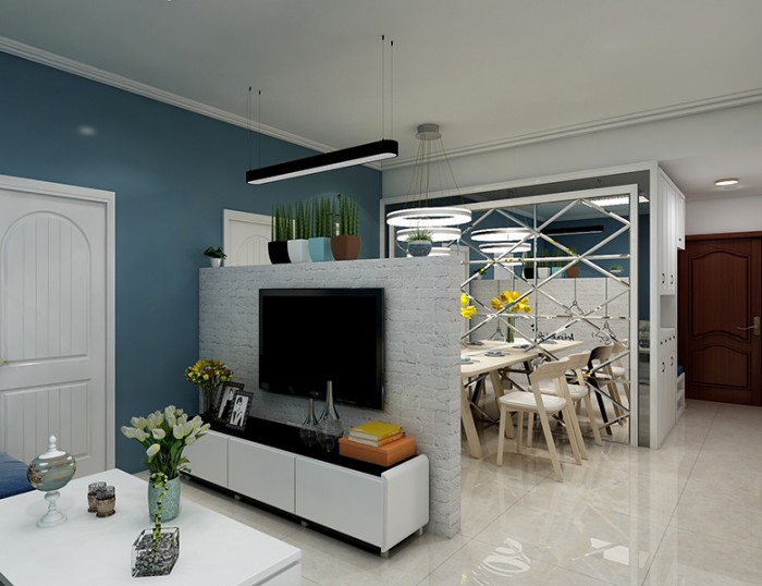 【福山澳城苑小区】现代简约装修效果图