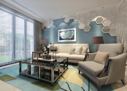 心中的那一抹蓝是地中海风格装修可以给予你最大的美