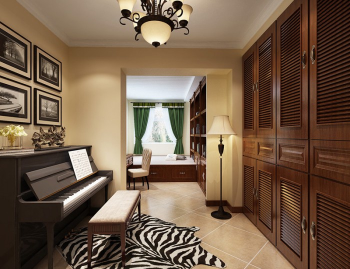 烟台装修公司—古典美式田园装修案例