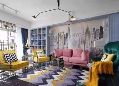 不同空间色彩搭配，讲究的方法不一样！