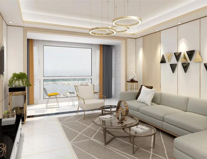 城建兰庭95㎡ 北欧风格装修效果图