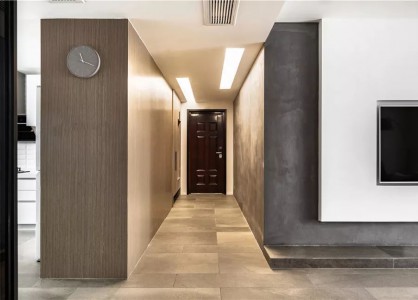 145㎡现代水泥灰，这就是年轻人的态度