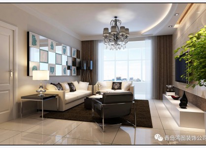 沙发背景墙的N种设计方法，花式拯救大白墙