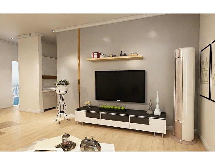 磊鑫阳光河畔81㎡北欧风格效果图