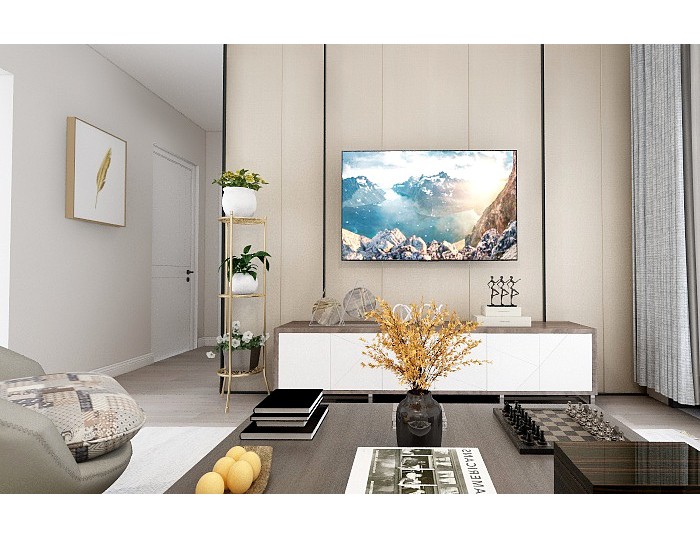 岘山花城95㎡北欧风格装修效果图