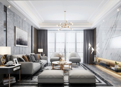 烟台装修：高级感的家 可以用简约来体现！