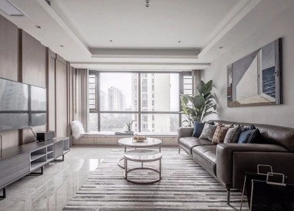 120m²现代简约风，收纳强势，极致不凡